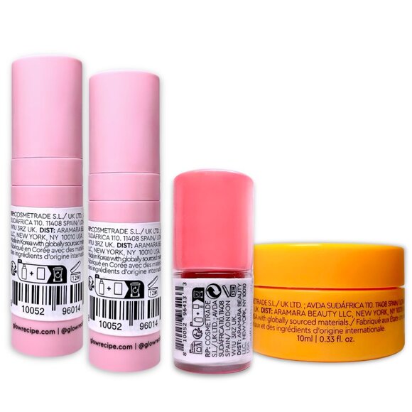 Glow Recipe Minis Set—Watermelon Dew Drops +Dewy Flush + Cloudberry Bright Cream - Picture 2 of 5
